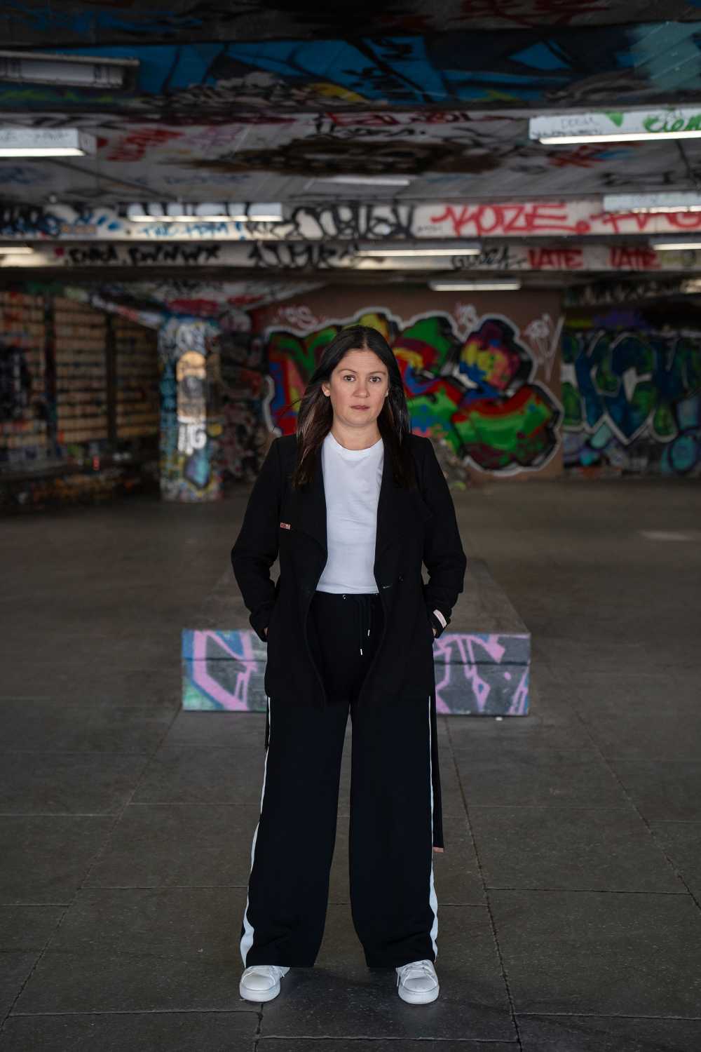 Lisa Nandy Southbank standing